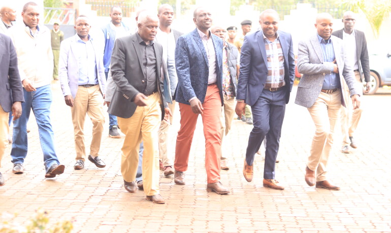 William S Ruto Pays Lowlands Hotel & Spa